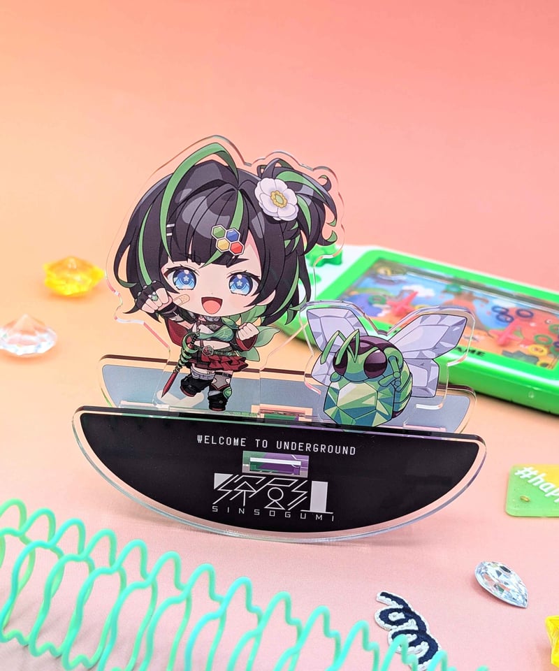 正義なぐるハフバ記念】ゆらゆらアクリルスタンド | 深層組公式Web