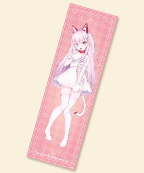 【深層組バレンタイン2022】等身大タペストリー & アクリルスタンドセット なまほしちゃん【缶バッチ特典】