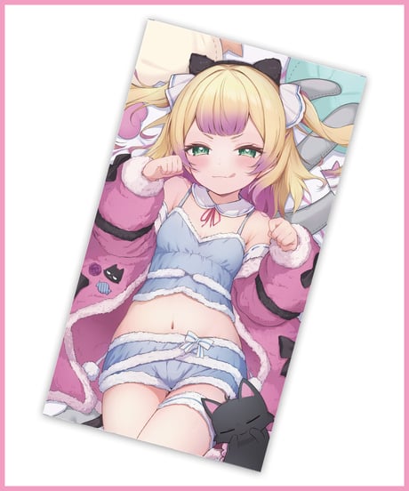 【わからせちょろ1周年記念グッズ】イコール先生描き下ろし　ちょろバスタオル