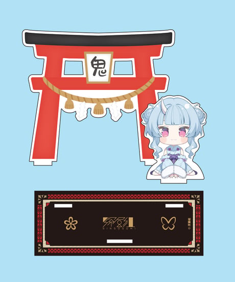 神棚代わりの寧々丸神社台座【寧々丸生誕記念グッズ】