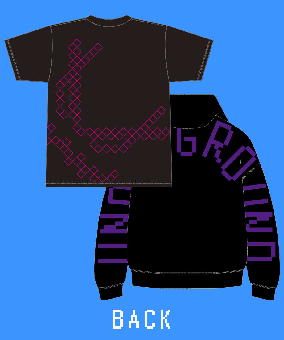 ABC ハロウィン　7分袖　Tシャツ　パーカー ハロウィン21】DWU '21 AW パーカー＆Tシャツセット【缶バッジ