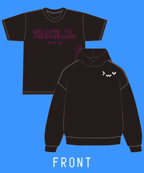 【ハロウィン21】DWU ’21 AW パーカー＆Tシャツセット【缶バッジ特典】