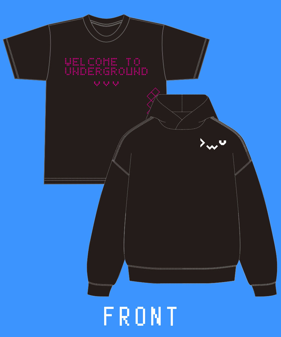 ハロウィン21】DWU '21 AW パーカー＆Tシャツセット【缶バッジ