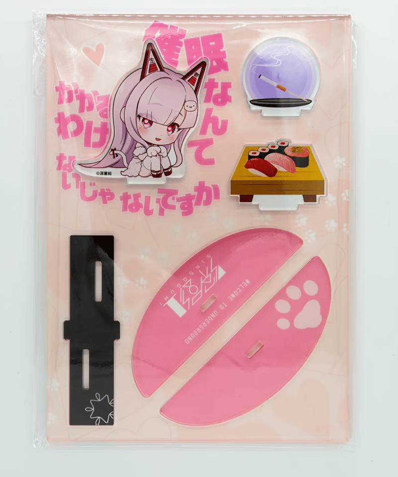 深層組 なまほしちゃん アクリルスタンド セット 深層組バレンタイン2022】アクリルスタンド なまほしちゃん