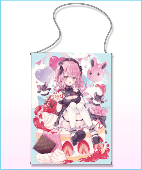 【深層組蔵出し2025】甘神すう生誕祭グッズ 甘神すうタペストリー