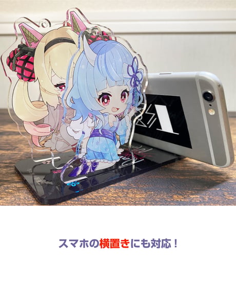 【なまいき丸コラボグッズ】3人で支える！ なまいき丸スマホスタンド