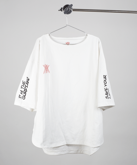 【脱生活保護祭グッズ】'21 aw なまほしちゃんほごしゃさんT-shirt