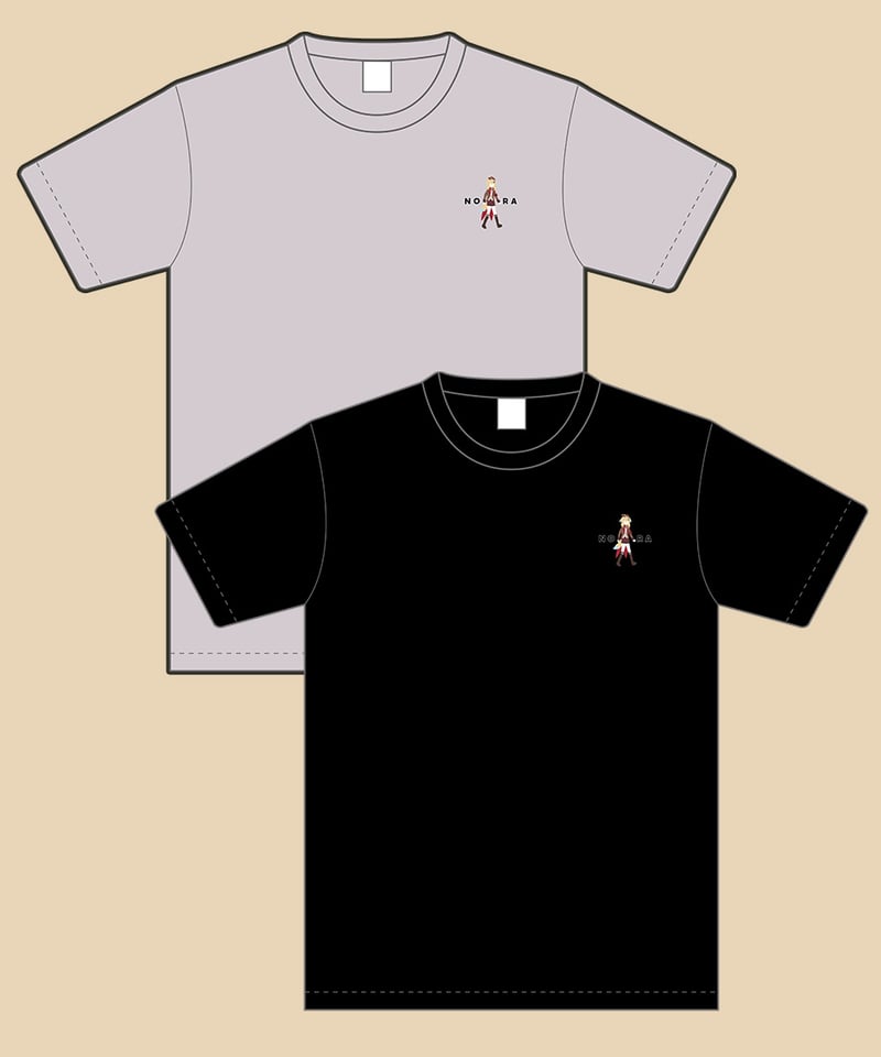 従井ノラ2周年記念グッズ】従井ノラ刺繍Tシャツ | 深層組公式Web