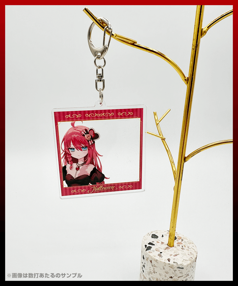 深層組ハロウィン2024】アクリルフォトキーホルダー（従井ノラ