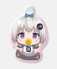 【小城夜みるく１周年記念】みるくちゃんダイカットクッション