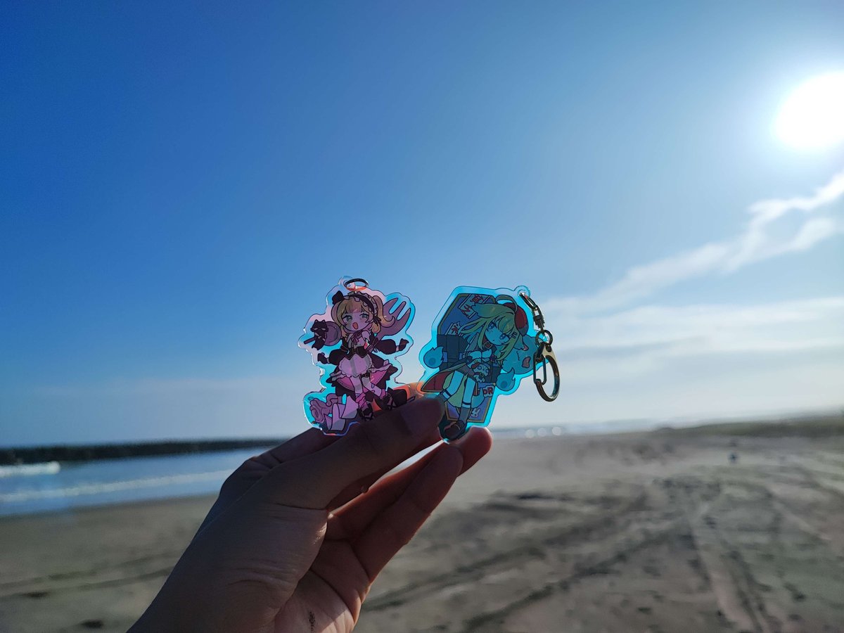 C106 大慈 ブルーアーカイブ アクリルキーホルダー うちわ2点セット AMPTAKxCOLORS ランダムうちわキーホルダー(虹 ver )｜Yahoo