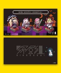 【ハロウィン21】深層4姉妹アクリルクリップ
