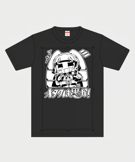 【深層組蔵出し2025】かにかま先生 描き下ろし人間は愚かTシャツ Lサイズ