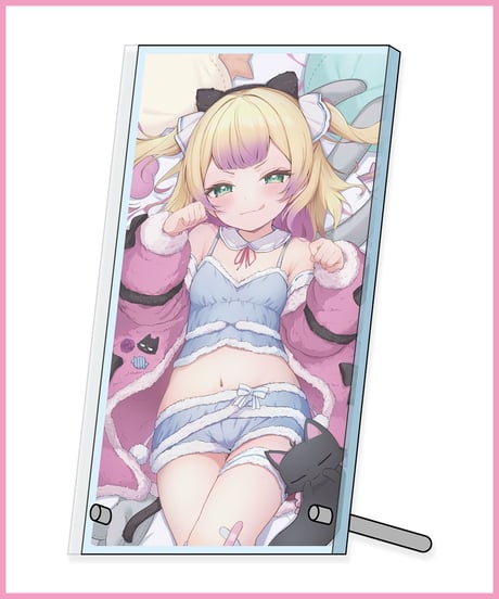 【わからせちょろ1周年記念グッズ】イコール先生描き下ろしアクリルアートパネル