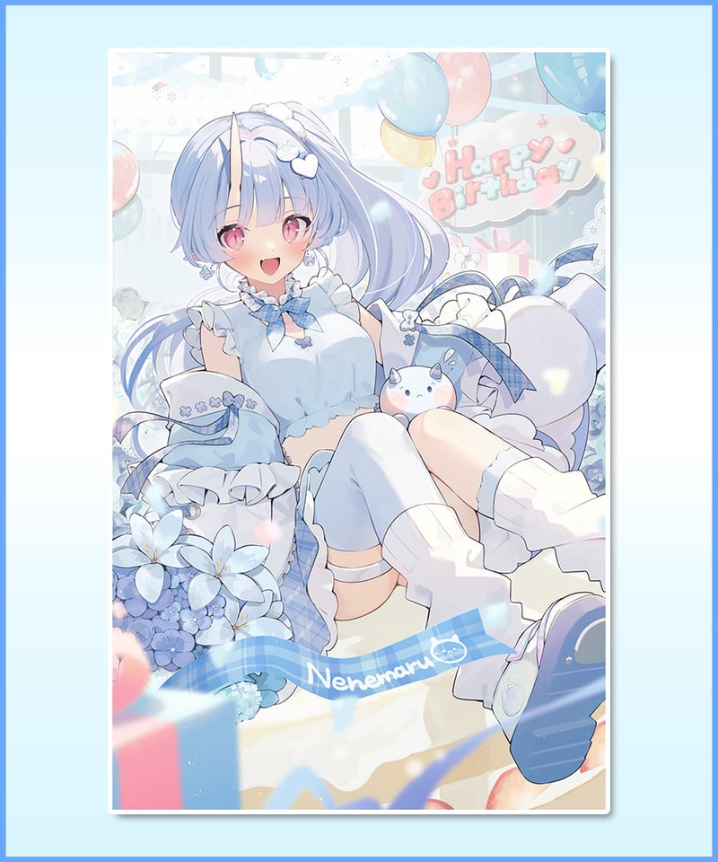 寧々丸生誕祭2024】タペストリー&缶バッジセット(特典ポスト 寧々丸生誕祭2024】タペストリー&缶バッジセット(特典ポスト