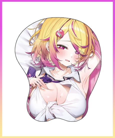 【刺杉あいす３Dお披露目グッズ】おっぱいマウスパッド