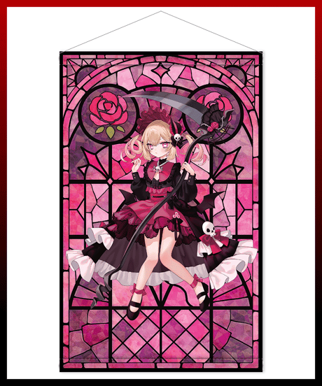 【深層組ハロウィン2024】ステンドグラスタペストリー（息根とめる）