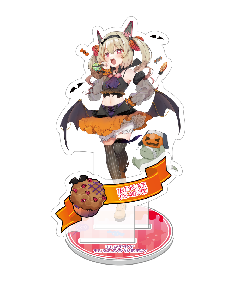 深層組ハロウィン2023】アクリルスタンド(全員集合ver)キャンディ缶付