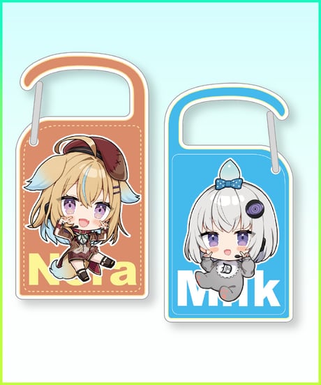 【おぎゃのらふぇす！】アクリルカラビナ