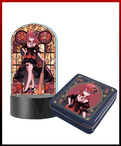 【深層蔵出し＆夏の深層福袋】深層組ハロウィン2024 光るアクリルスタンド＆クッキー缶セット
