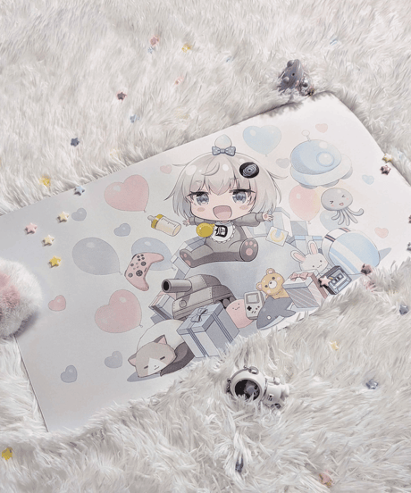 【小城夜みるく生誕祭2025】デスクマット