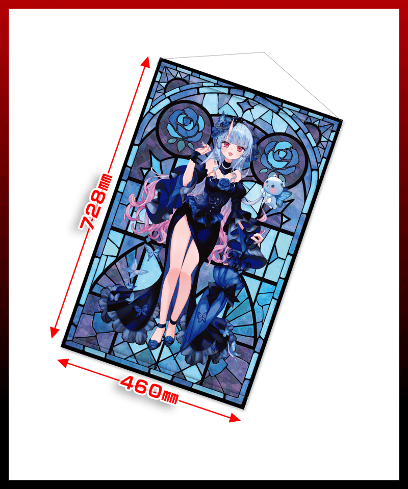 深層組ハロウィン2024】ステンドグラスタペストリー（寧々丸） | 深層