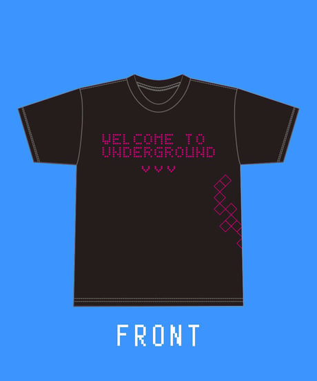 【ハロウィン21】DWU "Welcome to Underground" Tシャツ