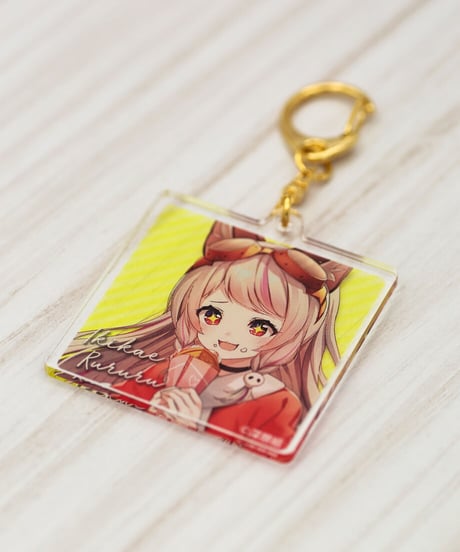 【深層組クリスマス2021】タペストリー & アクリルキーホルダーセット 生返るるる【特典スマホ壁紙】