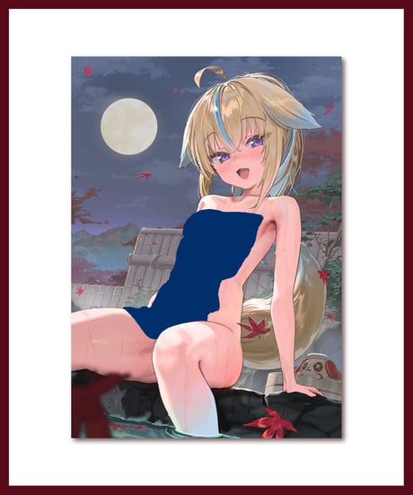 【従井ノラ生誕祭2025】スケスケ♡BIGお風呂ポスター