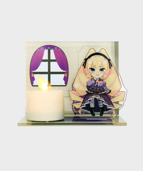 アクリルLEDキャンドルスタンド