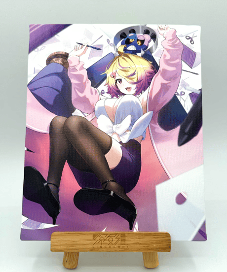 【深層組蔵出し2024】ぐさぐさぁーとキャンバスボード（深層組ロゴ入りイーゼル付）