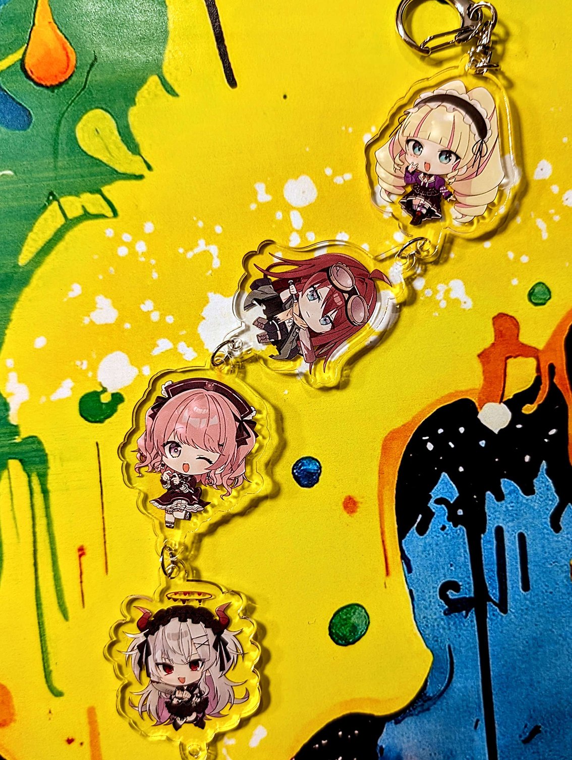 ❖ Paradise クラウドファンディング 返礼品 SD アクキー 2種 CF 深層祭3】事後通販：連結SDアクキー | 深層組公式Web / グッズストアなど