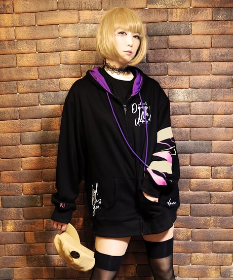 DWU '20 AW ジップアップパーカー  Halloween model