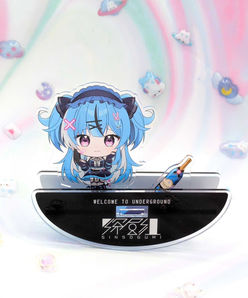 社不寶アスティ3周年記念】ゆらゆらアクリルスタンド | 深層組公式Web