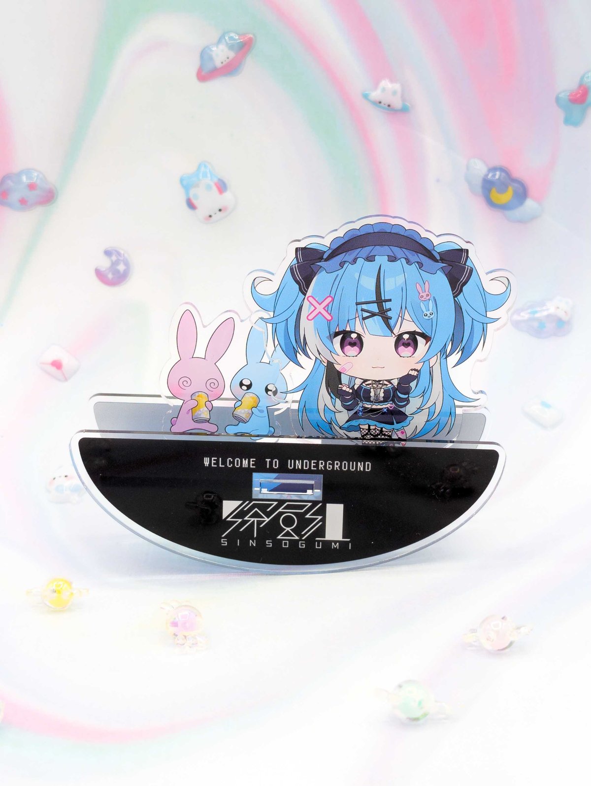 トリッカル リニュア ゆらゆらアクリルスタンド 韓国 ゲーム グッズ『ザ・トリッカル ぶらぶら アクリルスタンド