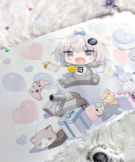 【小城夜みるく生誕祭2025】デスクマット