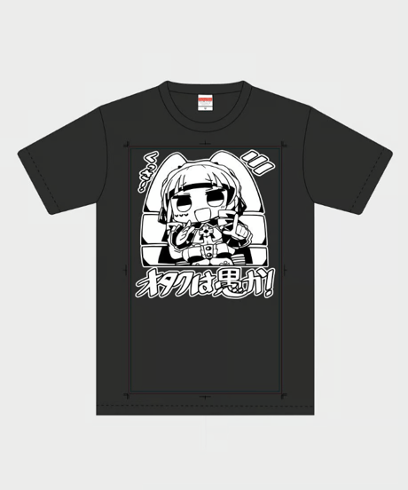 【深層組蔵出し2024】描き下ろし人間は愚かTシャツ