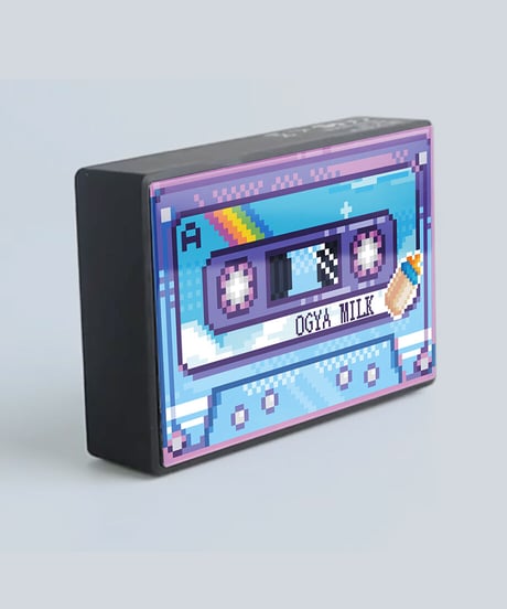【小城夜みるくハーフアニバーサリー】8bitカセットなBTスピーカー