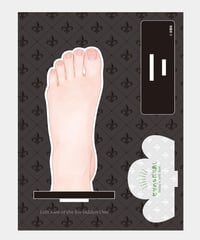 【クッコロ・セツ1st Anniv.】セツの左足