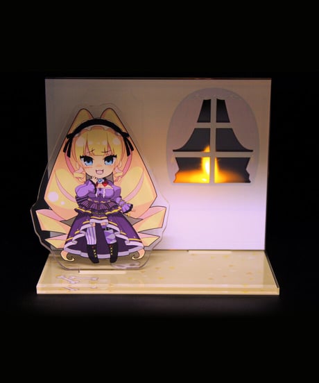 アクリルLEDキャンドルスタンド