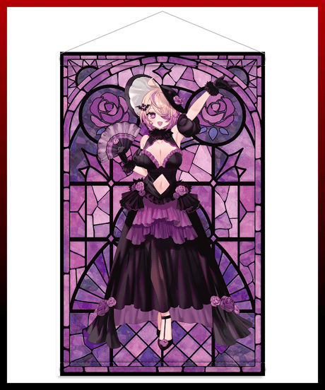 【深層組ハロウィン2024】ステンドグラスタペストリー（刺杉あいす）