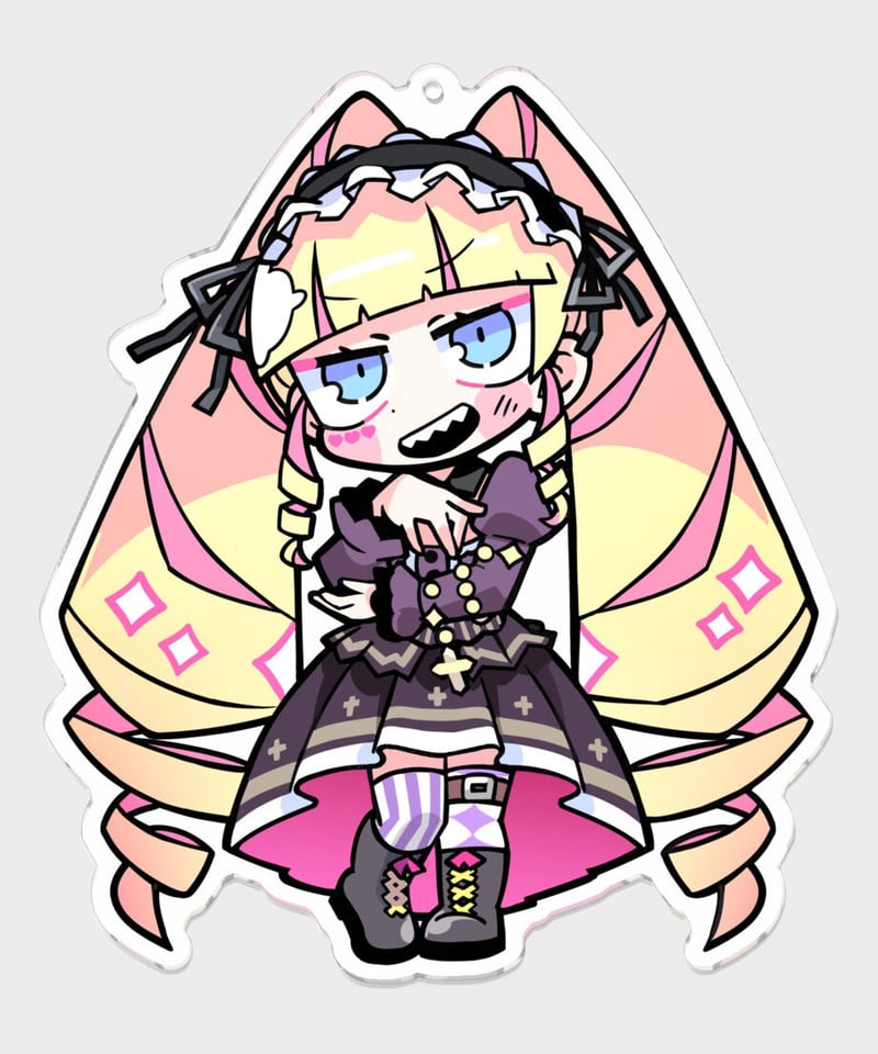 寺田てら先生】描き下ろし激カワDWUアクキー | 深層組公式Web / グッズ