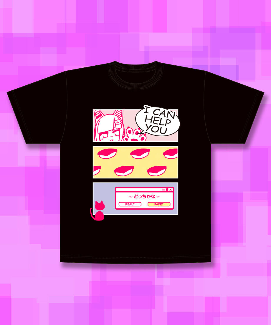 なまほしちゃん生誕祭2023】「たすけてあげるね」MV Tシャツ