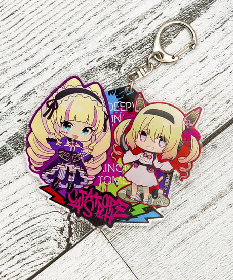 【深層 -V's Catastrophe Battle-】アクリルキーホルダー　息根とめる&DWU