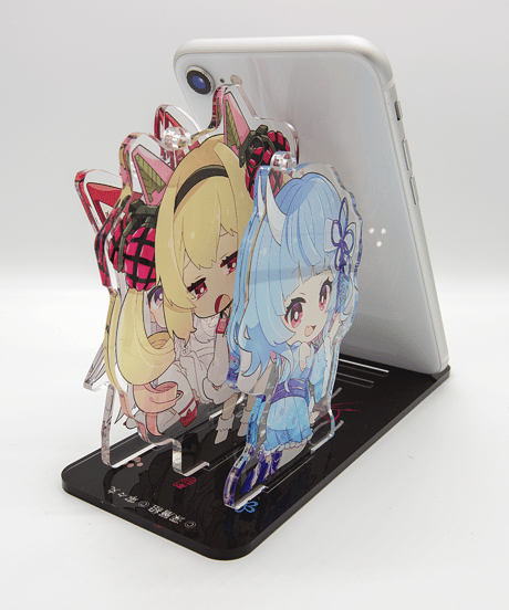 【なまいき丸コラボグッズ】3人で支える！ なまいき丸スマホスタンド