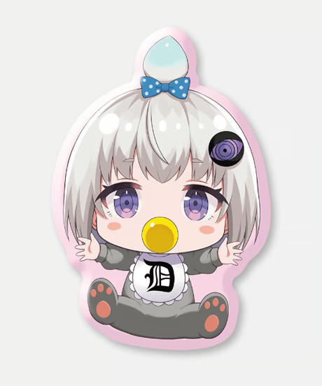 【深層組蔵出し2024】みるくちゃんダイカットクッション