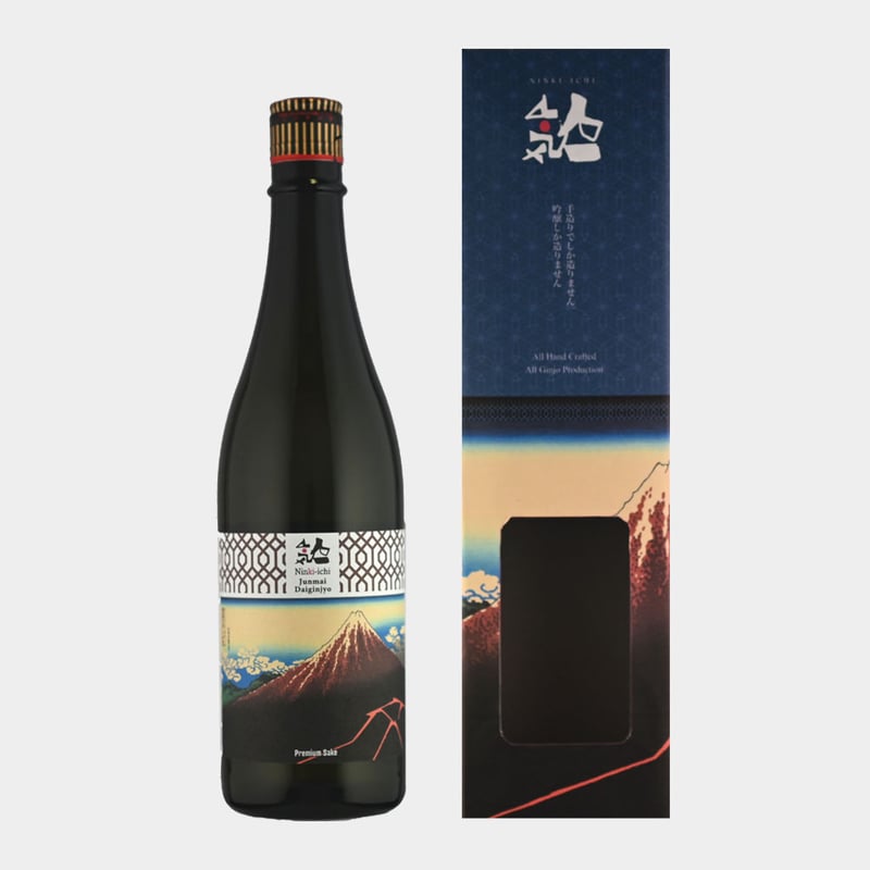 人気一 北斎 黒富士 純米大吟醸 720ml | NINKI INC.：人気酒造 