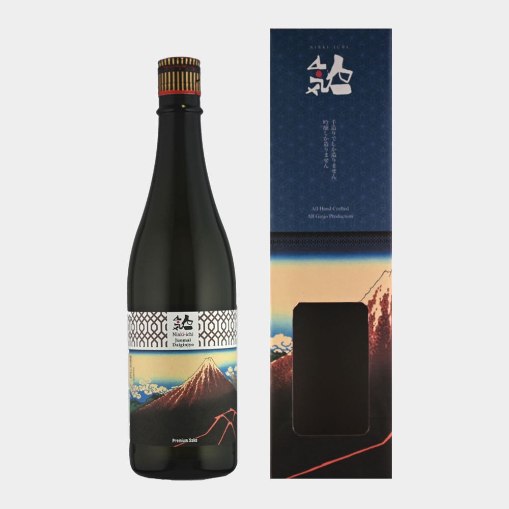 人気一 北斎 黒富士 純米大吟醸 720ml | NINKI INC.：人気酒造