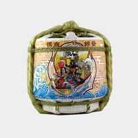 人気一　怪獣七福神300ml クリアカートン入