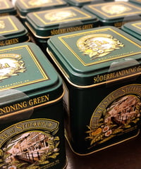 【北欧紅茶】緑茶ロイヤルセーデル100g缶入り